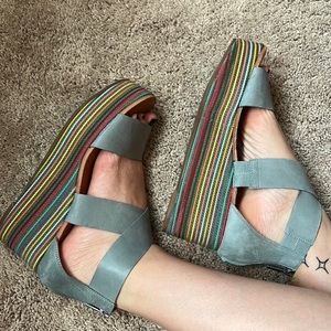 Lucky brand sandal wedges